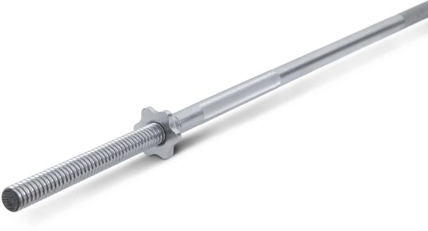 Μπάρα 28mm Βιδωτό Κολάρο 120cm 6Kg - Image 2