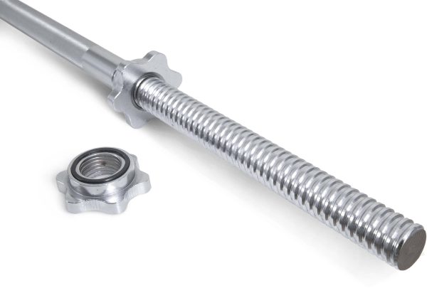 Μπάρα 28mm Βιδωτό Κολάρο 120cm 6Kg - Image 3