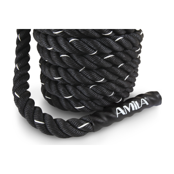 Σχοινί Προπόνησης Crossfit AMILA Battle Rope NS 12m - Image 2