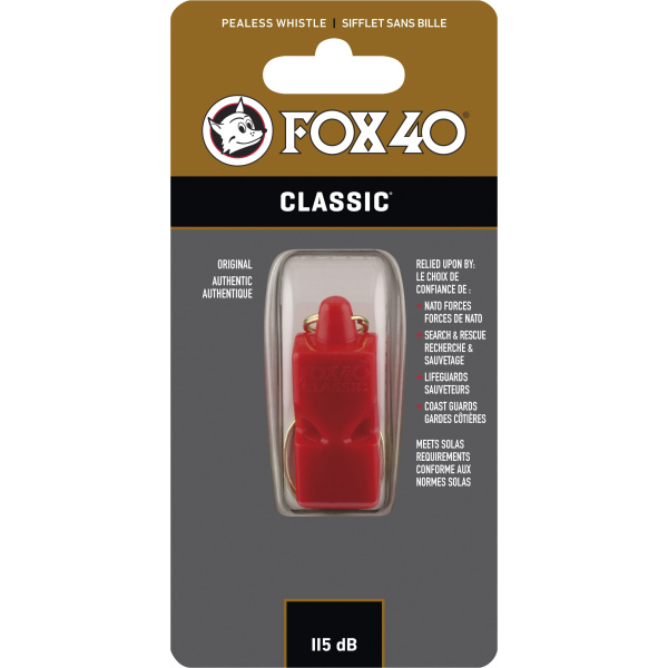 Σφυρίχτρα FOX40 Classic Safety Κόκκινη - Image 2